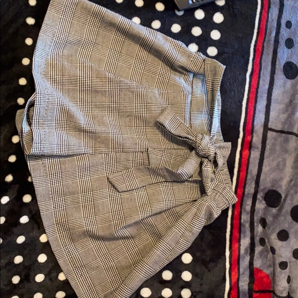 Plaid shorts